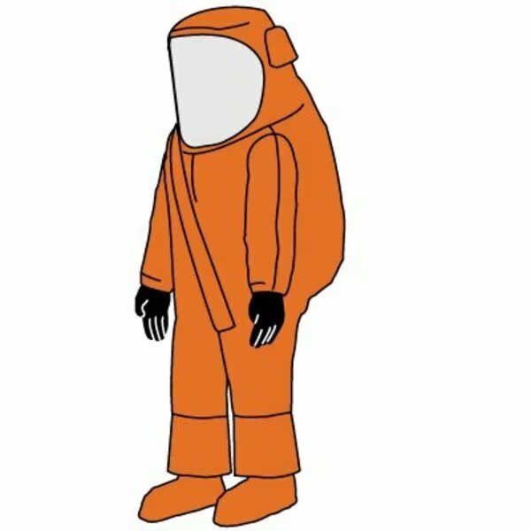 Zytron 500 Training Suit, Front Entry, Orange, 2X/3X, Kappler, Mfr#: Z5S555OR2X3X